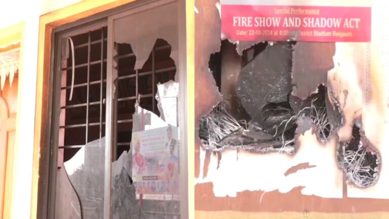 ಬೆಳಗಾವಿ ಗ್ರಾಮ ಪಂಚಾಯಿತಿ ಕಟ್ಟಡಕ್ಕೆ ಪೆಟ್ರೋಲ್ ಬಾಂಬ್! ಗುಂಪುಗಳ ಮಧ್ಯೆ ಗಲಾಟೆ ; ಕಿಡಿಗೇಡಿಗಳ ಕೃತ್ಯಕ್ಕೆ ಆತಂಕ!<br />
<b>Deprecated</b>: strip_tags(): Passing null to parameter #1 ($string) of type string is deprecated in <b>/home/u749535979/domains/suvarnasamachara.com/public_html/wp-content/themes/Newspaper/loop-single.php</b> on line <b>64</b><br />
ಬೆಳಗಾವಿ ಗ್ರಾಮ ಪಂಚಾಯಿತಿ ಕಟ್ಟಡಕ್ಕೆ ಪೆಟ್ರೋಲ್ ಬಾಂಬ್! ಗುಂಪುಗಳ ಮಧ್ಯೆ ಗಲಾಟೆ ; ಕಿಡಿಗೇಡಿಗಳ ಕೃತ್ಯಕ್ಕೆ ಆತಂಕ!